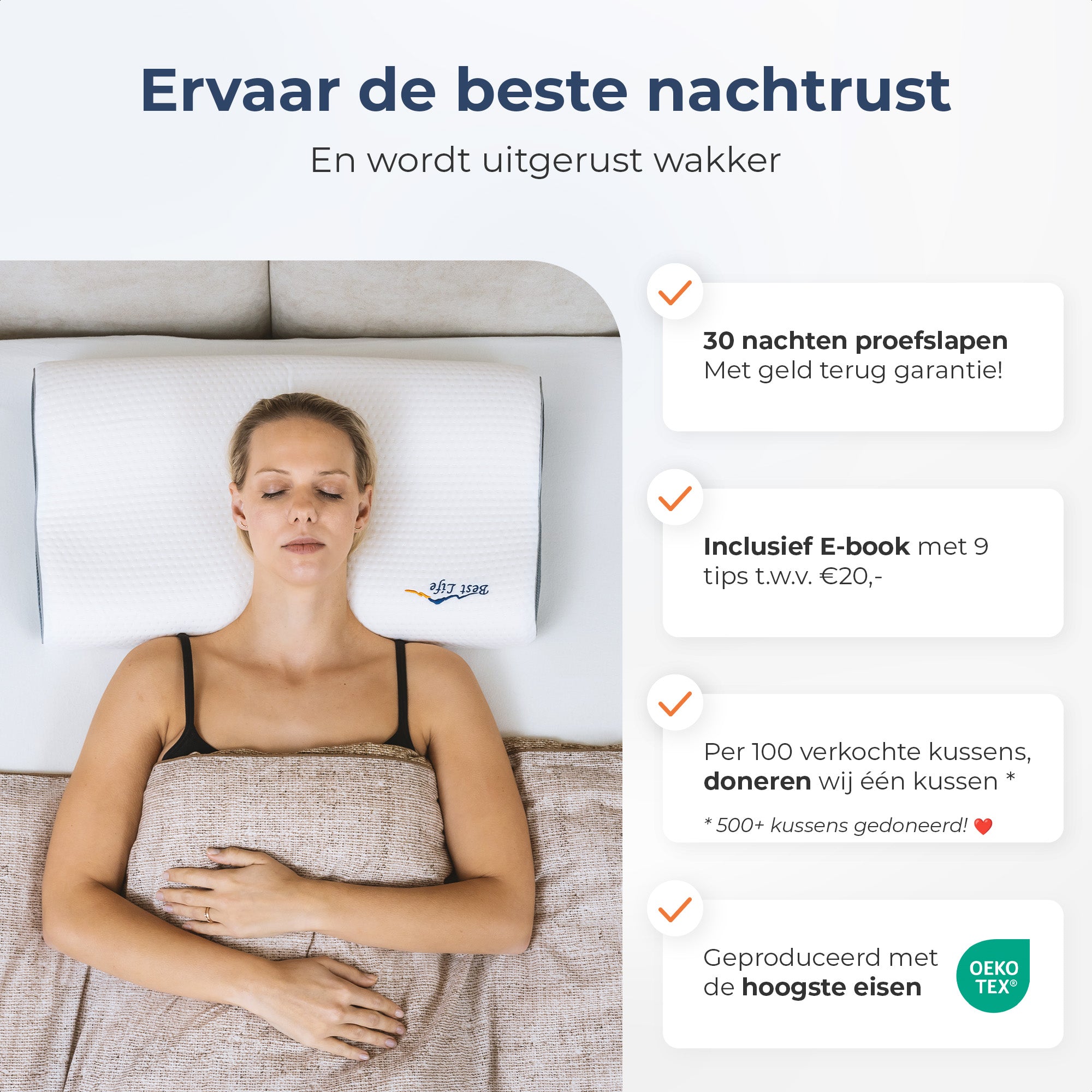 Hoofdkussen Guna