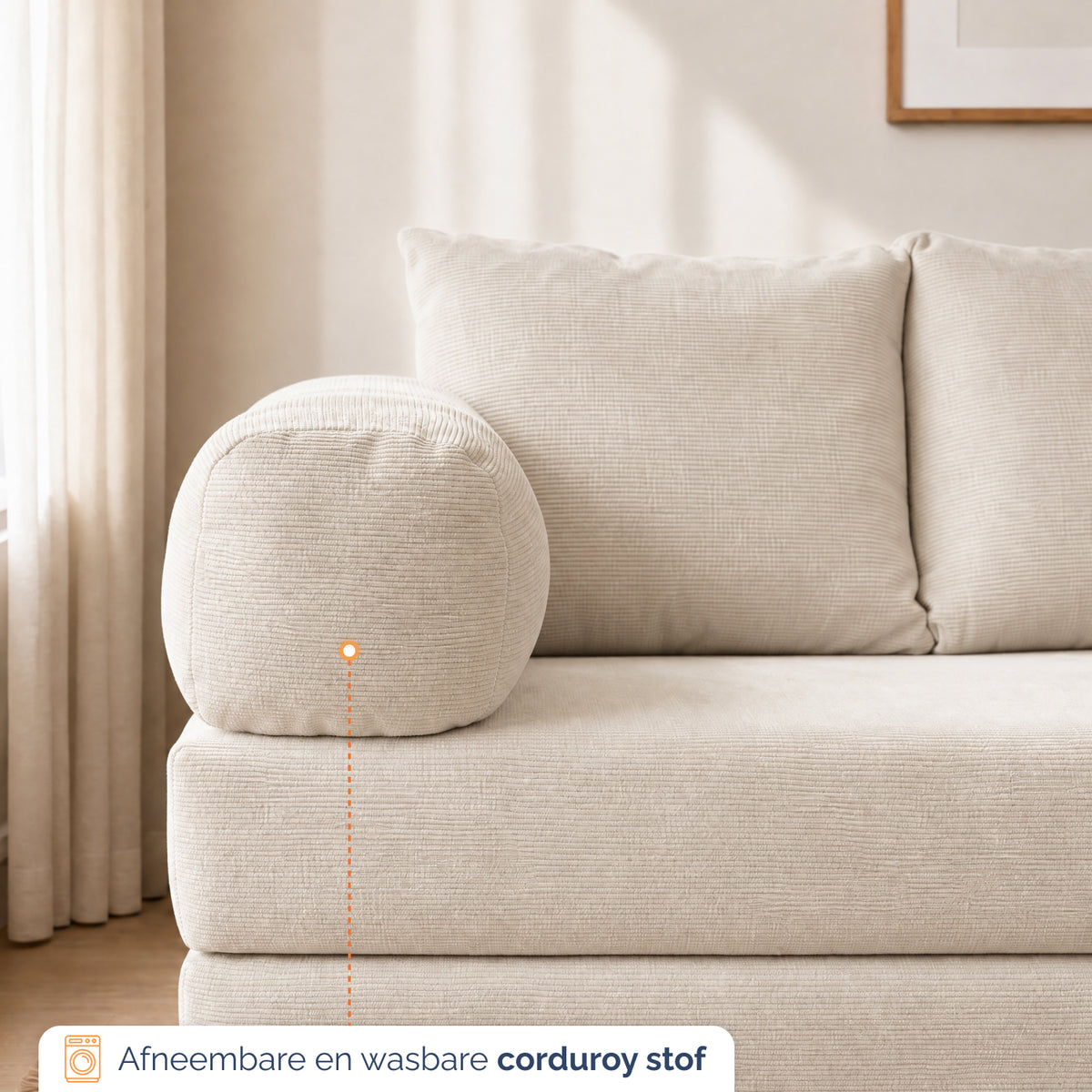 Sofa bed Lugano Beige