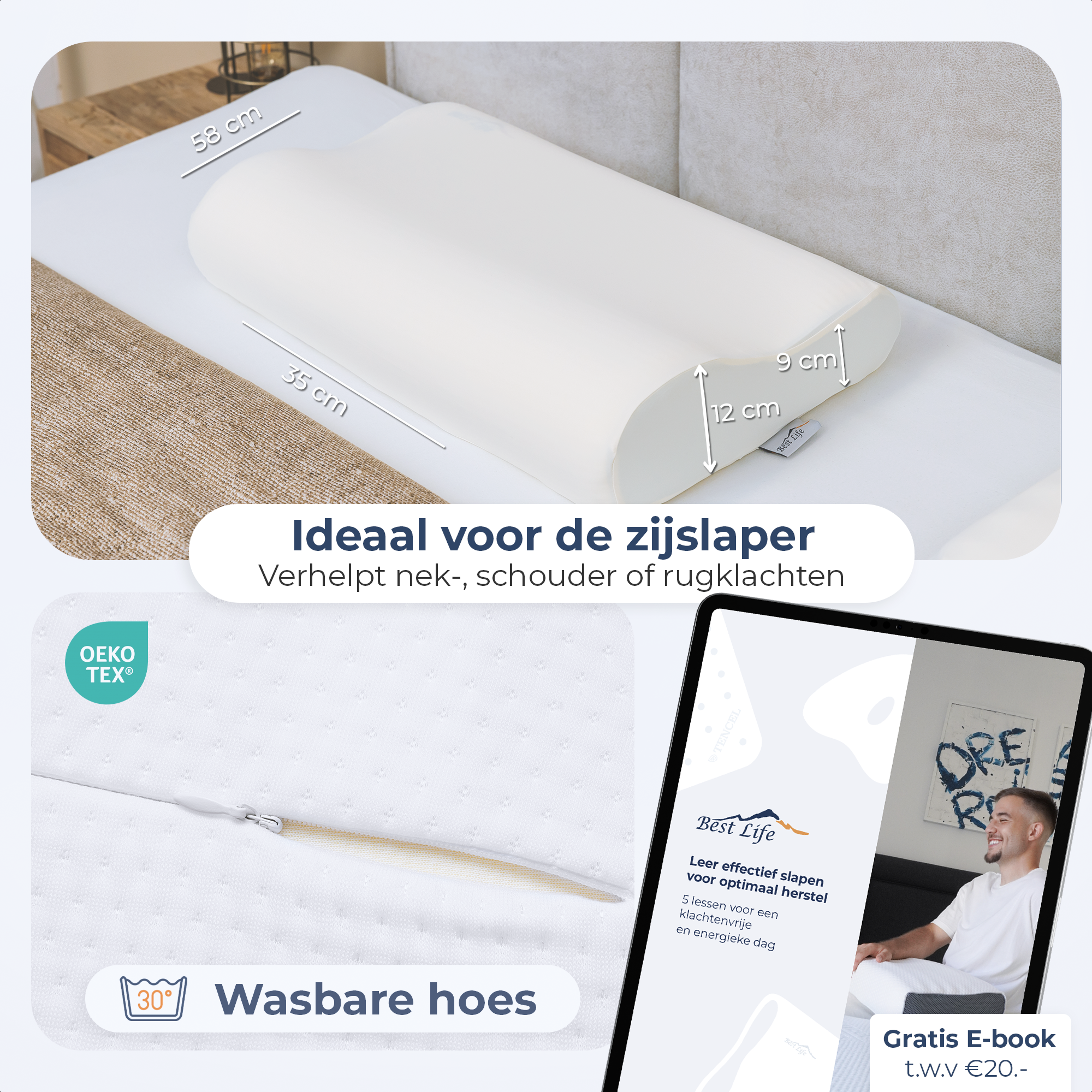 Hoofdkussen Guna